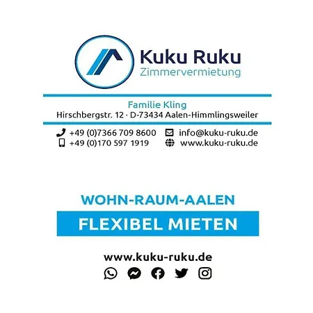 Kuku-ruku Zimmervermietung Aalen